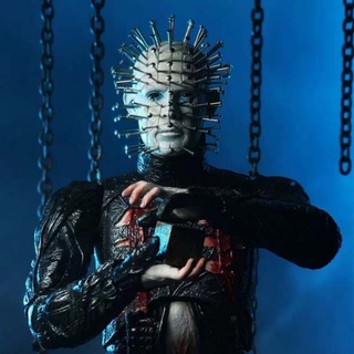 ☘️Cz☘️โมเดลฟิกเกอร์ Neca Hellraiser Pinhead Deluxe Edition ขยับได้ ขนาด 7 นิ้ว