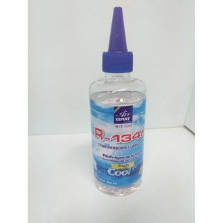 สินค้า น้ำมันคอม R134A 200cc.ยี่ห้อ Air-expert สำหรับแอร์รถยนต์และตู้เย็น ตู้แช่ #600-51425/TH