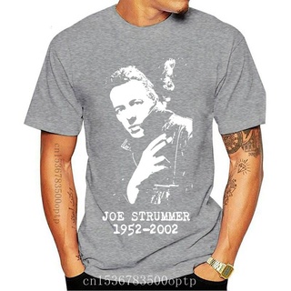 [S-5XL] เสื้อยืดแขนสั้น ผ้าฝ้าย 100% พิมพ์ลาย Joe Strummer Tribute Wo TEE สําหรับผู้ชาย