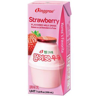 ภาพขนาดย่อของภาพหน้าปกสินค้าBinggrae Milk บิงกือเร นม 200g. จากร้าน bora.korean.mart.sathorn บน Shopee ภาพที่ 3