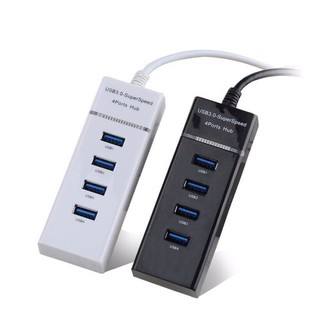 USB ความเร็วสูง 4 พอร์ตฮับ USB 3.0 USB HUB Adapter สำหรับ PC แล็ปท็อปอุปกรณ์เสริมคอมพิวเตอร์