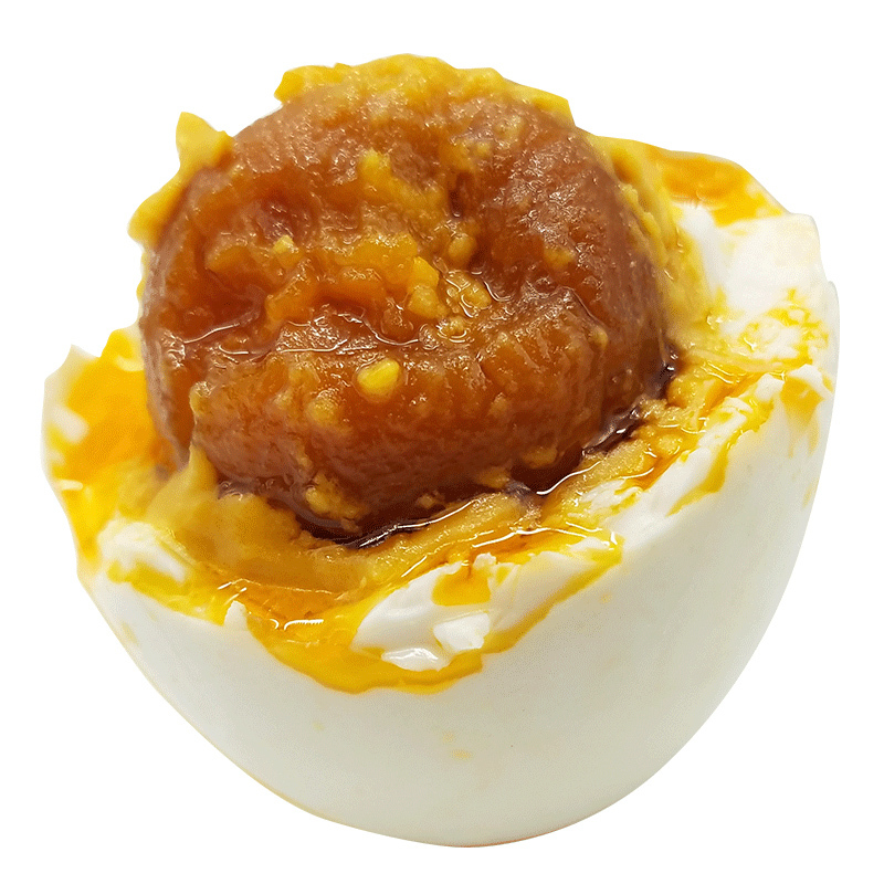 ภาพสินค้าไข่เค็มฮ่องกง ซูนเฮา ไข่เป็ด 顺豪香咸鸭蛋流油咸鸭蛋咸蛋即食60g จากร้าน p67brt07ft บน Shopee ภาพที่ 2