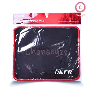 แผ่นรองเมาส์  Mouse Pad Oker (คละสี)