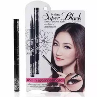 Mistine Super Black Eyeliner มิสทีน ซุปเปอร์ แบล็ค อายไลเนอร์