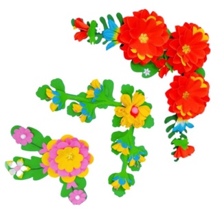 ดอกไม้ แพ ดอกไม้จัดบอร์ด ดอกไม้กระดาษสา  เล็ก/กลาง/ใหญ่ คละสีคละแบบ 1ชิ้น/แพ็ค(ทางร้านเลือกสีและแบบให้ค่ะ)