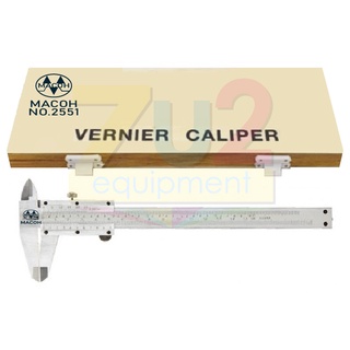 เวอร์เนีย คาลิปเปอร์ 8 นิ้ว และ 12 นิ้ว ยี่ห้อ MACOH (Vernier Caliper ...