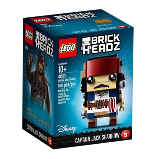 41593 : LEGO BrickHeadz Disney Captain Jack Sparrow (กล่องมีตำหนิเล็กน้อย)