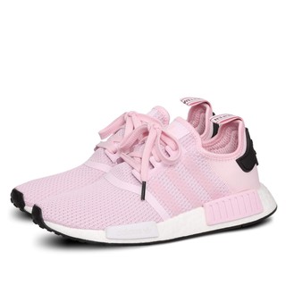 ADIDAS NMD R1 SHOES WOMEN CLEAR PINK/CLOUD WHITE/CORE BLACK