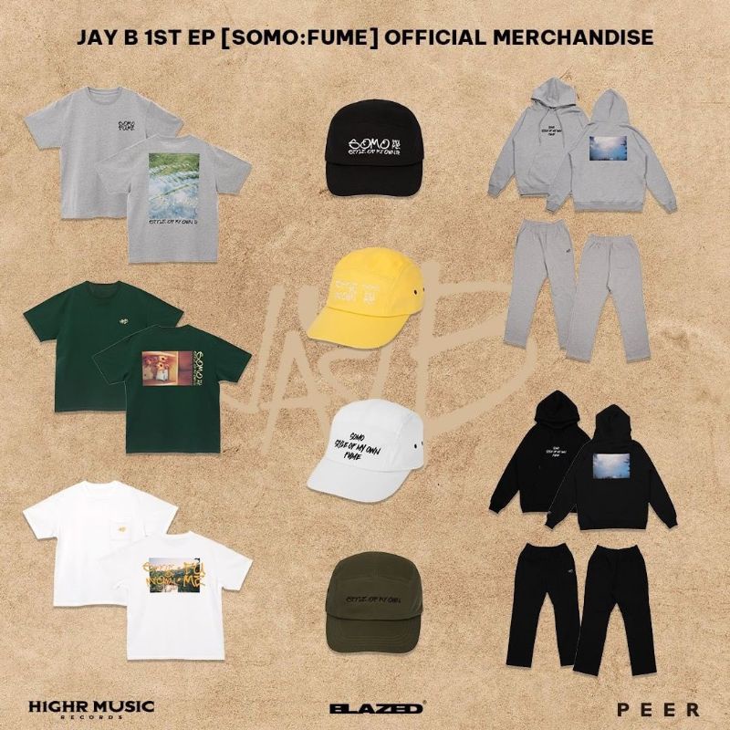 พร้อมส่ง​ ]​ JAY B - 1st EP [SOMO:FUME] OFFICIAL MERCH 2021