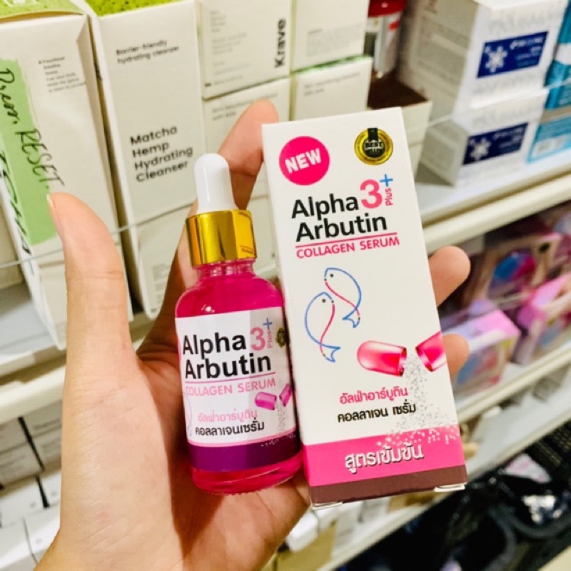 alpha-arbutin-3-plus-collagen-serum-40ml-เซรั่มสิว-อัลฟ่าอาร์บูติน