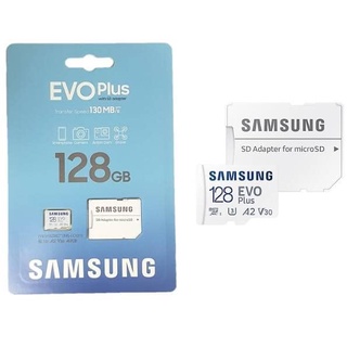 ภาพขนาดย่อของสินค้าแท้ ประกัน10ปี Samsung EVO Plus MicroSD Card ความจุ 128GB ประกัน 10 ปี