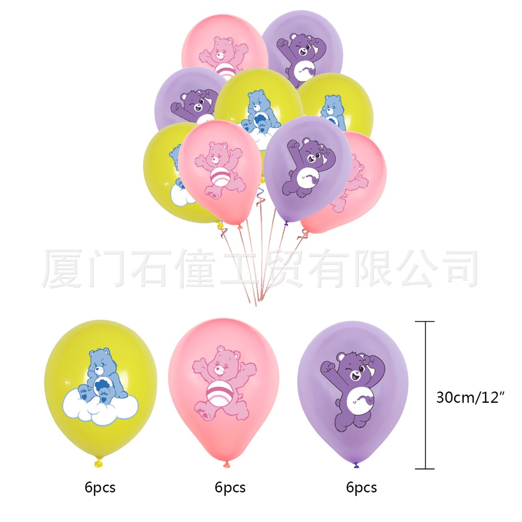 yt1-ป้ายแบนเนอร์-ธีม-care-bears-น่ารัก-สําหรับตกแต่งเค้กวันเกิด