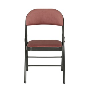 เก้าอี้ FURDINI FAIR VELVET สีโรสบราวน์ ใช้งานสะดวกสบายด้วยเก้าอี้อเนกประสงค์ FURDINI โครงสร้างแข็งแรงด้วยเหล็ก ใช้งานได