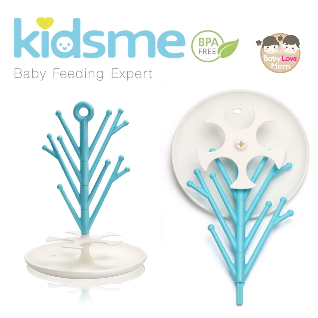 kidsme-food-feeder-multi-purpose-rack-อุปกรณ์ตากขวดนม-ยางกัด-หรือจุกนมสำหรับเด็ก