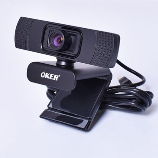 🚀ส่งเร็ว🚀รับประกับ1ปี💥OKER กล้อง PC ไมโครโฟน Full HD Webcam รุ่น Oker HD-748(1080p)