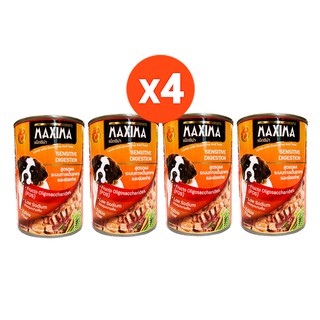 สินค้า MAXIMA-SENSITIVE DIGESTION อาหารสุนัข-สูตรดูแลระบบทางเดินทางอาหารและย่อยง่าย 380 กรัม ( x4 กป.)