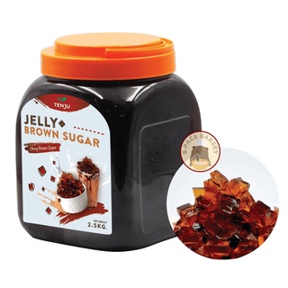 ภาพหน้าปกสินค้าเท็นจู บราวน์ชูก้า เจลลี่ Tenju Brown Sugar Jelly 2.5kg ที่เกี่ยวข้อง