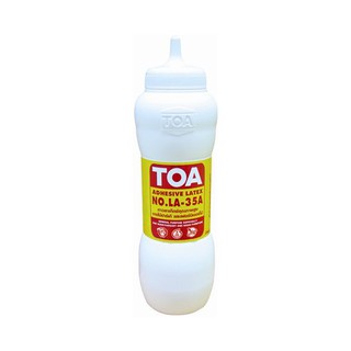 LATEX ADHESIVE TOA LA-35A 1KG กาวลาเท็กซ์ งานไม้ TOA LA-35A 1 กก. กาวลาเท็กซ์ กาว เครื่องมือช่างและฮาร์ดแวร์ LATEX ADHES