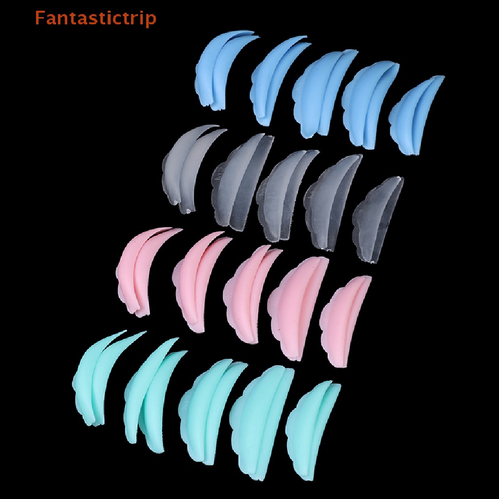 fantastictrip-10-ชิ้น-เซตซิลิโคน-ดัดขนตา-แผ่นรีไซเคิล-ขนตา-โล่-ลิฟท์-น่ารัก-ที่ดัดผม-แฟชั่น