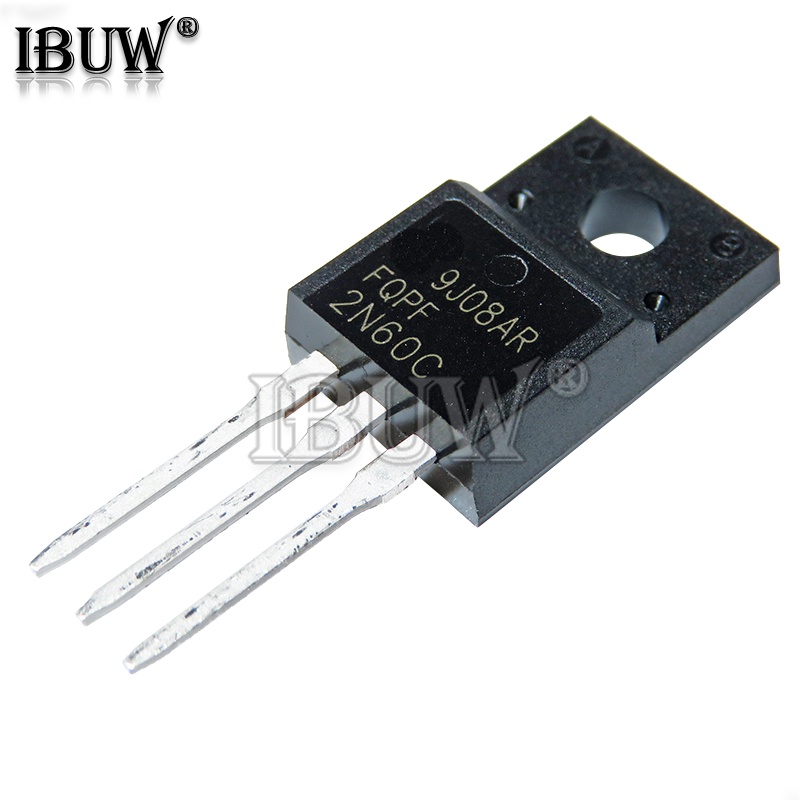 5pezzi FQPF4N60C - 4N60 TO220F MOSFET TRANSISTOR originale alta qualità