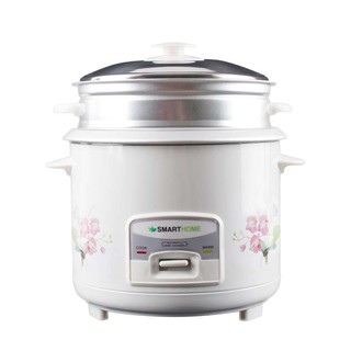 SMART HOME Rice cooker หม้อหุงข้าว 1 ลิตรแบบซึ้งนึ่ง รุ่น Src-1003