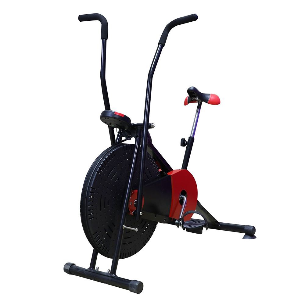 เครื่องจักรยาน-tv-direct-สีแดง-ดำ-จักรยานฟิตเนส-เครื่องออกกำลังกาย-กีฬาและฟิตเนส-cycling-machine-tv-direct-air-bike-red