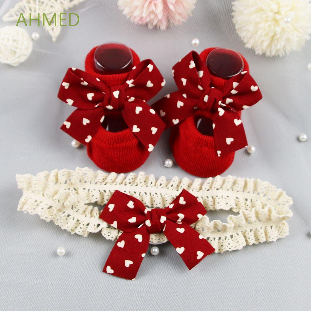 ahmed-น่ารักเด็กวัยหัดเดินถุงเท้าถุงเท้าเด็กถุงเท้า-2-ชิ้น-เซ็ต-kawaii-ทารกแรกเกิดถุงเท้าคริสต์มาสของขวัญสีแดง
