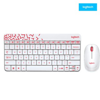 เมาส์ไร้สาย LOGITECH MK240 (2in1) Wireless  Nano White(สีขาว) รับประกันสินค้านาน 3 ปี *เก็บเงินปลายทางได้