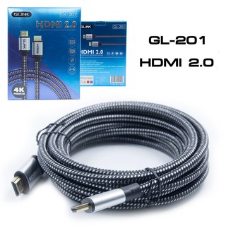 ภาพหน้าปกสินค้าGLINK GL-201 V2.0 สาย hdmi ยาว10M,15M,20M คุณภาพดี 4K (พร้อมส่ง) ที่เกี่ยวข้อง