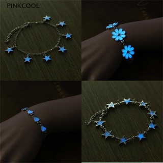 Pinkcool สร้อยข้อมือเรืองแสงกลางคืน รูปดาว สร้างสรรค์ ของขวัญ สําหรับเด็กผู้หญิง ขายดี