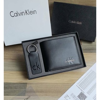 🌈💖🎉CALVIN KLEIN WALLET WITH KEY FOB SET