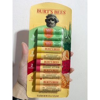 สินค้า พร้อมส่ง‼️ Burt\'s Bees 100% Natural Origin Lip Balm  สินค้านำเข้าจากอเมริกา🇺🇸แท้100%