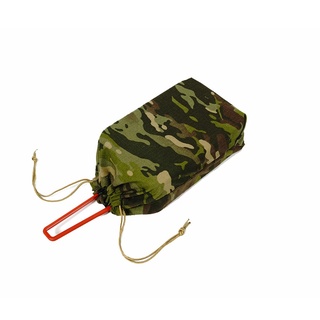 CAMP15 : Mess tin Camouflage bag (ถุงผ้าลายพรางใส่กล่อง Trangia)