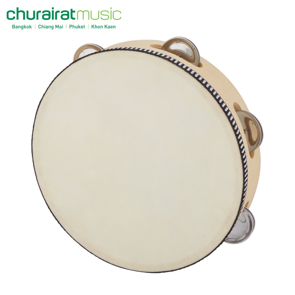 custom-tambourine-with-head-เครื่องเคาะจังหวะ-by-churairat-music