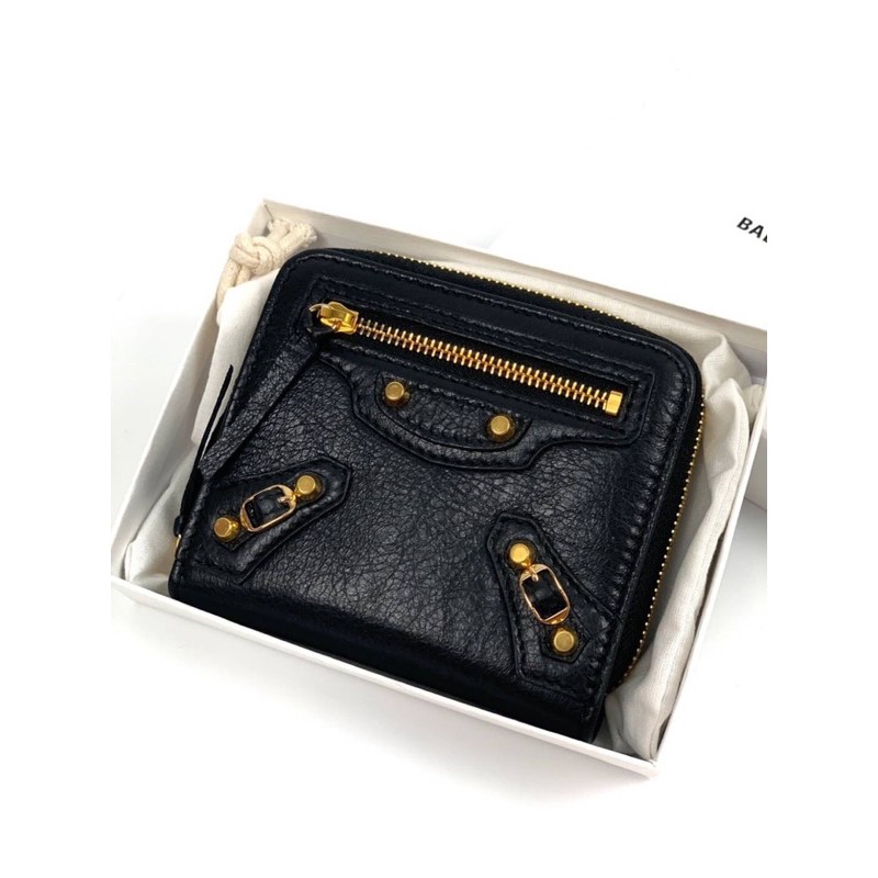 Balenciaga compact wallet new arrivals