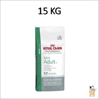 Royal Canin Dog Mini Adult 15 KG รอยัลคานิน อาหารสุนัข สุนัขโต พันธุ์เล็ก มินิ สุนัข