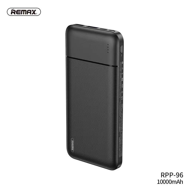 remax-แบตสำรอง-rpp-96-power-bank-10000mah-แบตสำรองมินิ-แบตสำรองของแท้-มี3สี-ขาว-ดำ-กรม