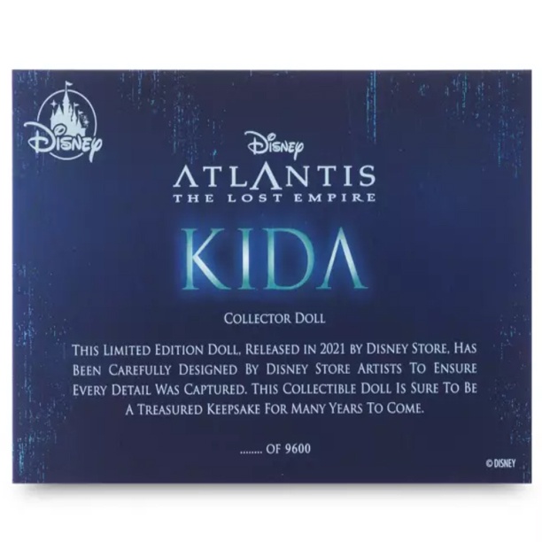 ตุ๊กตา-disney-store-kida-limited-edition-doll-atlantis-the-lost-empire-ราคา-4-990-บาท