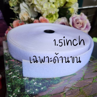 เทปตีนตุ๊กแก เมจิกเทป (มีหลายสี) ยาว90cm 1เส้น มีแยกขายด้านขน/หนาม หน้ากว้าง 1.5 นิ้ว tape hook&amp;Loop