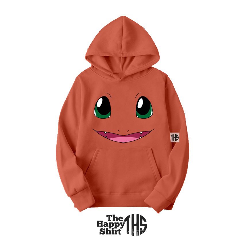 pokemon-เสื้อฮู้ดดี้-pikachu-jigglypuff-bulbasaur-squirtle-charmander-เสื้อเชิ้ต-พิมพ์ลาย-the-happy