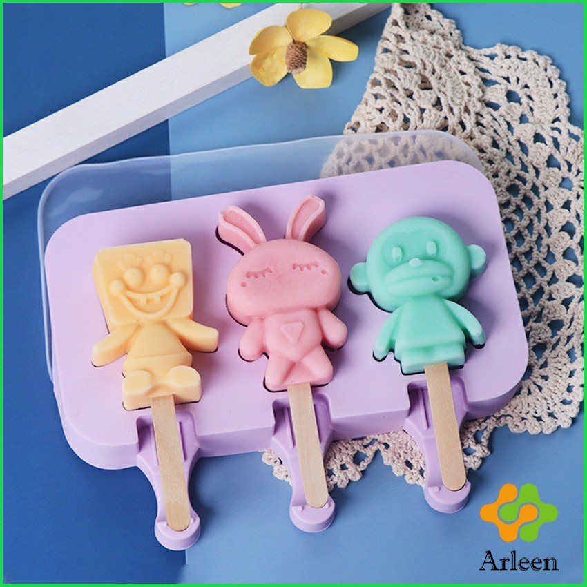 arleen-แม่พิมพ์ทำไอติม-ซิลิโคนพิมพ์ทำอาหาร-food-grade-plasticice-cream-mold