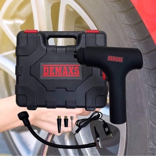 เครื่องเติมลมแบตเตอรี่แบบพกพา DEMAXS 12โวล์ท