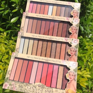 💖New!! Gina Glam 12 Colors Palette Shimmer Eyeshadow