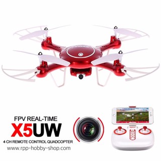 โดรนติดกล้อง SYMA รุ่น X5UW  ดูสดภาพผ่านมือถือเชื่อมต่อด้วย WiFi บินง่าย สำหรับผู้เริ่มต้นฝึกบิน(มีใบอนุญาติค้า)