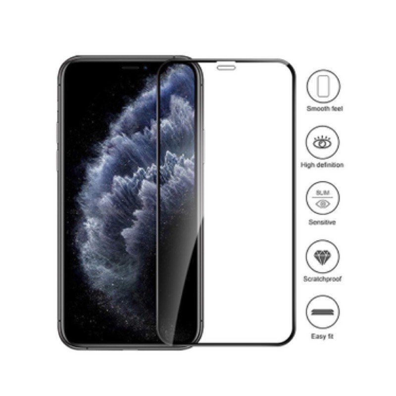 ภาพหน้าปกสินค้าฟิล์มกระจก iPhone 9Dแบบเต็มจอ ฟิล์มกันรอยของแท้ สีดำ สีขาว iPhone 6 7 8 plus x xr xs max 11 pro max 12 13 pro max mini aaz6 จากร้าน martin007.th บน Shopee