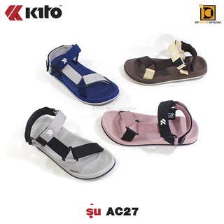 KITO AC27 รองเท้ารัดส้น รองเท้ารัดส้นสีทูโทน ไซส์สำหรับผู้ชาย ผู้หญิง ลิขสิทธิ์แท้ 💯%