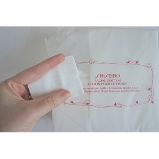 ภาพขนาดย่อของภาพหน้าปกสินค้าแท้100% Shiseido Facial Cotton สำลีชิเชโดจากเคาน์เตอร์ห้าง (165 แผ่น) จากร้าน vitamin4sure บน Shopee