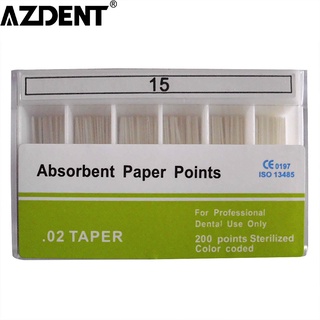 Azdent 0.02 กระดาษดูดซับน้ํา 200 Pices/Pack