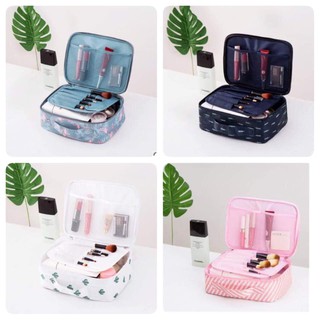 Chu Luggage  กระเป๋าเครื่องสำอางค์อเนกประสงค์  รุ่น122 สีฟ้า น้ำเงิน ขาว ชมพู