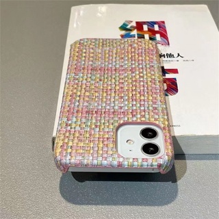 ☸₪﹍Case For Iphone 11 เคส iPhone 11 เคสไอโฟน11 weave pattern